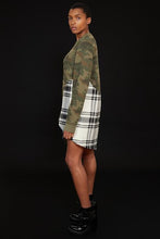 Load image into Gallery viewer, Save Chamberlain| Textured Skirt Panel Sweater's