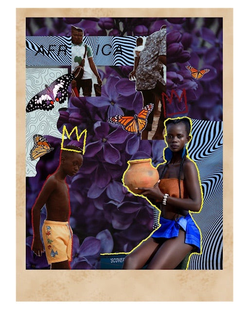 Polaroid from Africa| Art Sweater