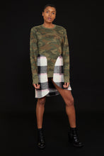 Load image into Gallery viewer, Save Chamberlain| Textured Skirt Panel Sweater&#39;s
